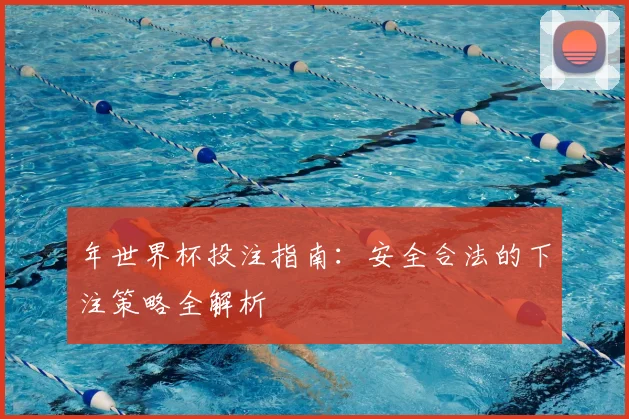 年世界杯投注指南:安全合法的下注策略全解析